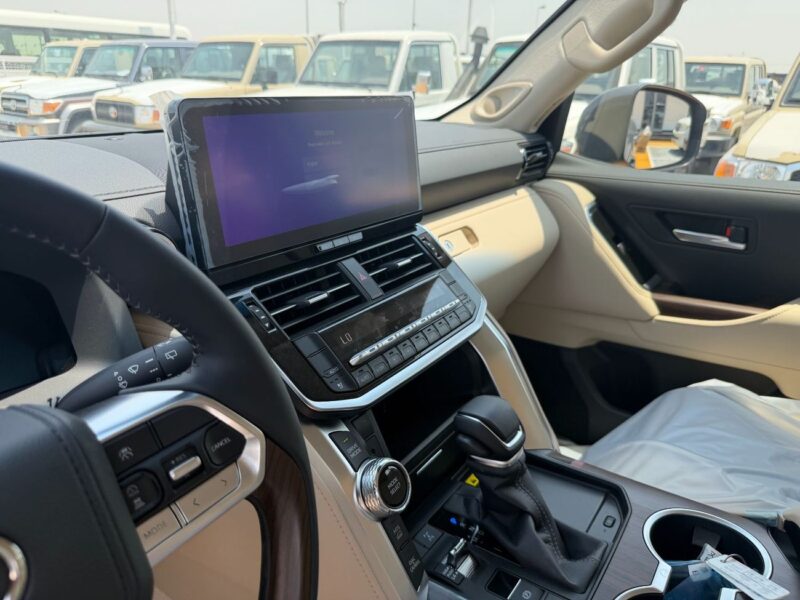 2026 Toyota Land Cruiser GXR 3.5L 6 Cylinders Twin Turbo Hybrid Engine Grey Beige SUV GCC