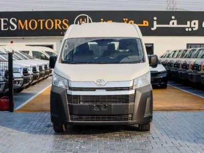 2026 Toyota Hiace GL 3.5 Litres 6 Cylinders Petrol Engine White Black Van GCC Specs