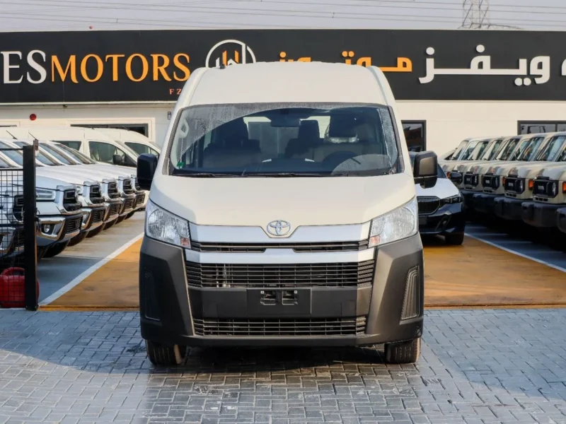 2026 Toyota Hiace GL 3.5 Litres 6 Cylinders Petrol Engine White Black Van GCC Specs