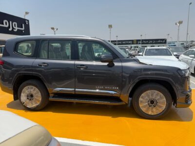 2026 Toyota Land Cruiser GXR 3.5L 6 Cylinders Twin Turbo Hybrid Engine Grey Beige SUV GCC
