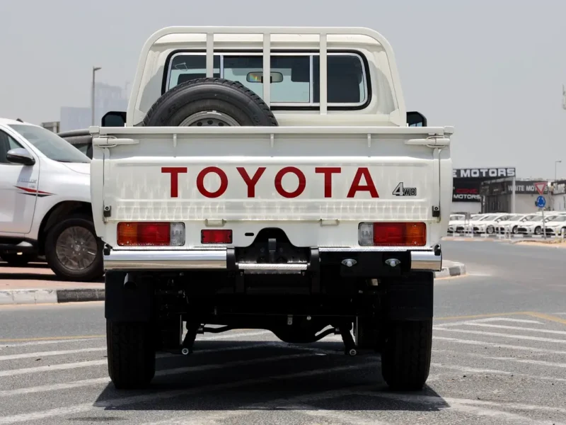 2026 Toyota Land Cruiser 79 Series Single Cab 4 Cylinders Diesel Engine MT White Beige Pickup