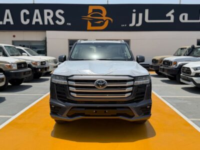 2026 Toyota Land Cruiser GXR 3.5L 6 Cylinders Twin Turbo Hybrid Engine Grey Beige SUV GCC