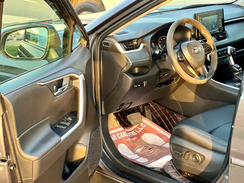 2022 Toyota RAV 4 XLE Premium Hybrid 4 Cylinders Engine Grey Black SUV American Specs