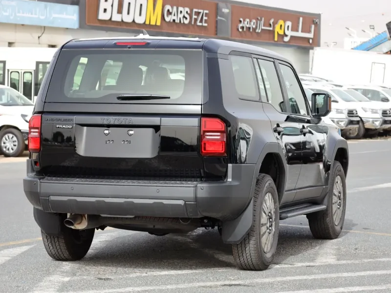 2026 Toyota Prado 4 Cylinders Petrol Engine Black SUV Automatic GCC Specifications