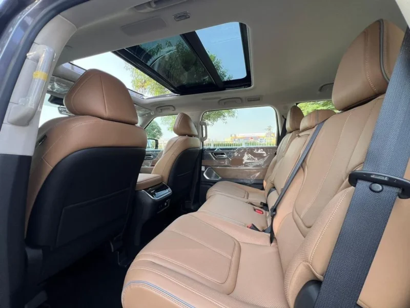 2026 Infiniti QX80 SENSORY BENCH CHAIRS 3.5 Litres 6 Cylinders Petrol Engine Black Tan SUV