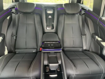 2024 Mercedes Maybach GLS600 4.0-liter Twin-turbocharged V8 Engine White Black SUV