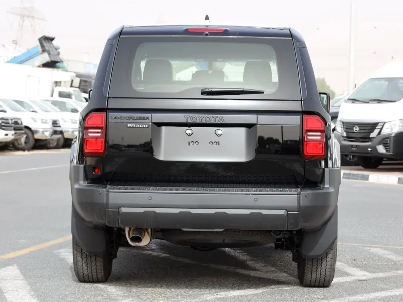 2026 Toyota Prado 4 Cylinders Petrol Engine Black SUV Automatic GCC Specifications