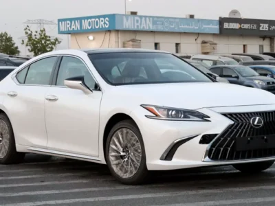 2025 Lexus ES-Series ES 350 Premier 6 Cylinders petrol Engine White Beige Sedan GCC Specs