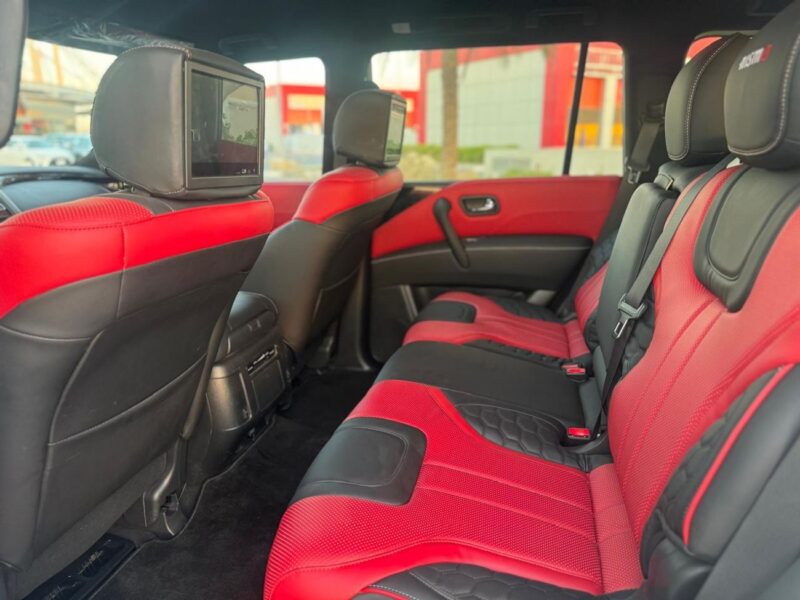 2021 NISSAN PATROL XE UPGRADE TO NISMO 4.0 Litres 6 Cylinders Engine White Red SUV
