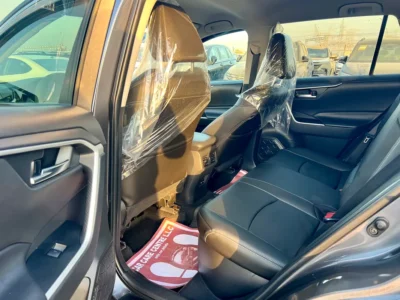 2022 Toyota RAV 4 XLE Premium Hybrid 4 Cylinders Engine Grey Black SUV American Specs