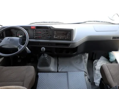 2025 Toyota Coaster 4 Cylinders Petrol Engine Manual White Beige Van GCC Specs