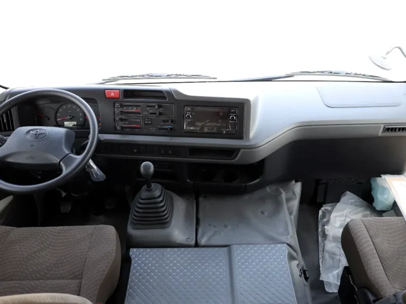 2025 Toyota Coaster 4 Cylinders Petrol Engine Manual White Beige Van GCC Specs