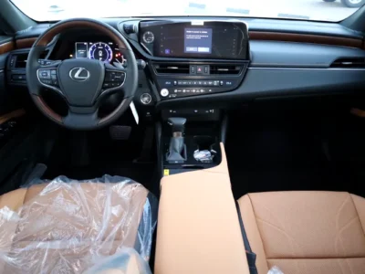 2025 Lexus ES-Series ES 350 Premier 6 Cylinders petrol Engine White Beige Sedan GCC Specs