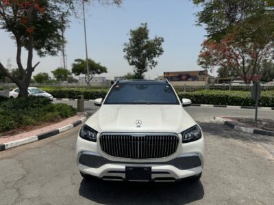 2024 Mercedes Maybach GLS600 4.0-liter Twin-turbocharged V8 Engine White Black SUV