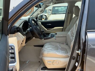 2026 Toyota Land Cruiser GXR 3.5L 6 Cylinders Twin Turbo Hybrid Engine Grey Beige SUV GCC