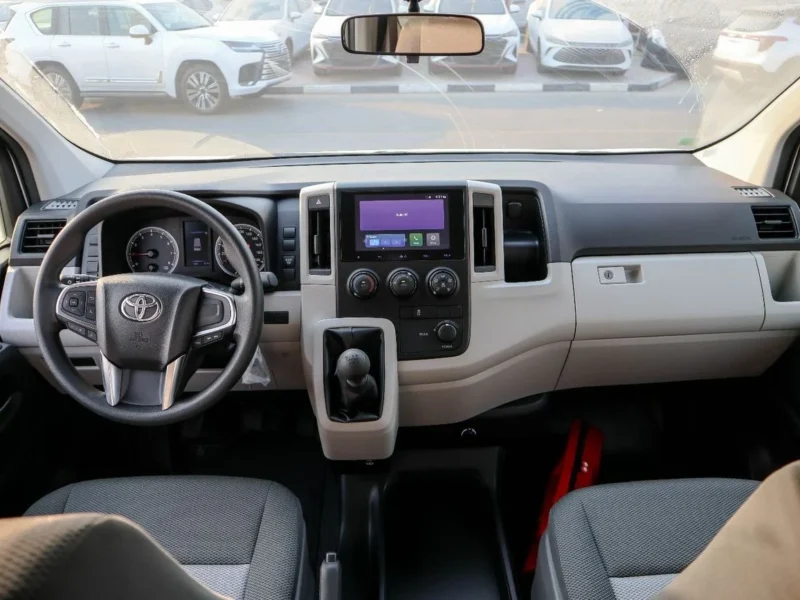 2026 Toyota Hiace GL 3.5 Litres 6 Cylinders Petrol Engine White Black Van GCC Specs