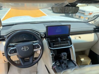 2026 Toyota Land Cruiser GXR 3.5L 6 Cylinders Twin Turbo Hybrid Engine Grey Beige SUV GCC