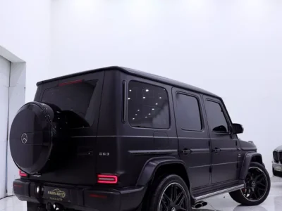 2019 Mercedes-Benz G-Class G 63 AMG 4.0L V8 Biturbo Black Red SUV GCC CARBON INTERIOR