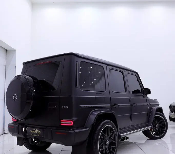 2019 Mercedes-Benz G-Class G 63 AMG 4.0L V8 Biturbo Black Red SUV GCC CARBON INTERIOR