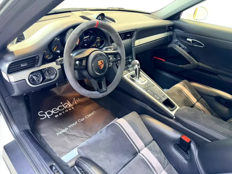2018 Porsche 911 GT3 6 Cylinders Petrol Engine White Black Coupe Japanese Specs Automatic