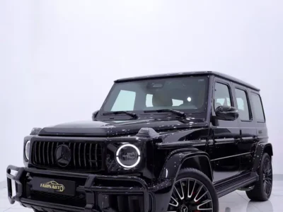 2026 Mercedes-Benz G-Class G 63 AMG 4.0L V8 Biturbo Black Tan SUV DOUBLE NIGHT PACKAGE