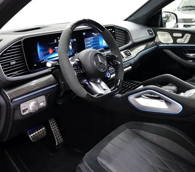 2024 Mercedes-Benz GLE Coupe GLE 63 S AMG 8 Cylinders Petrol Engine Blue Black Coupe