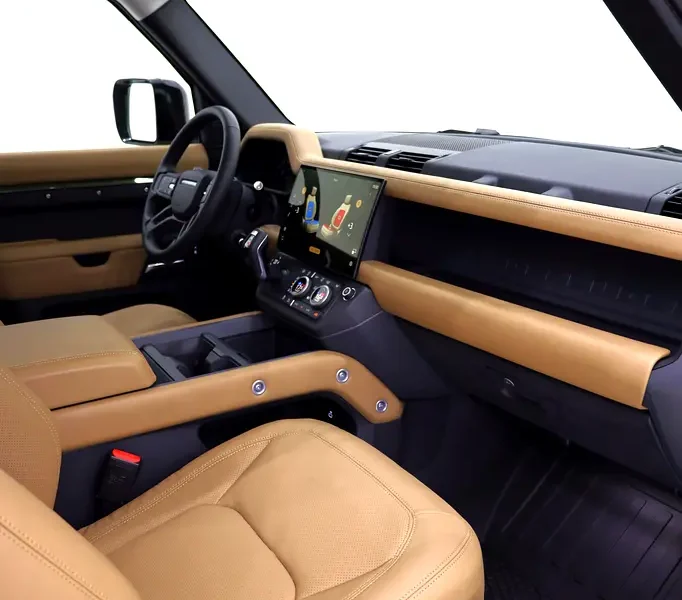 2026 Land Rover Defender 90 SE P30 4 Cylinders Engine Green Tan SUV Luxury Off-Roader