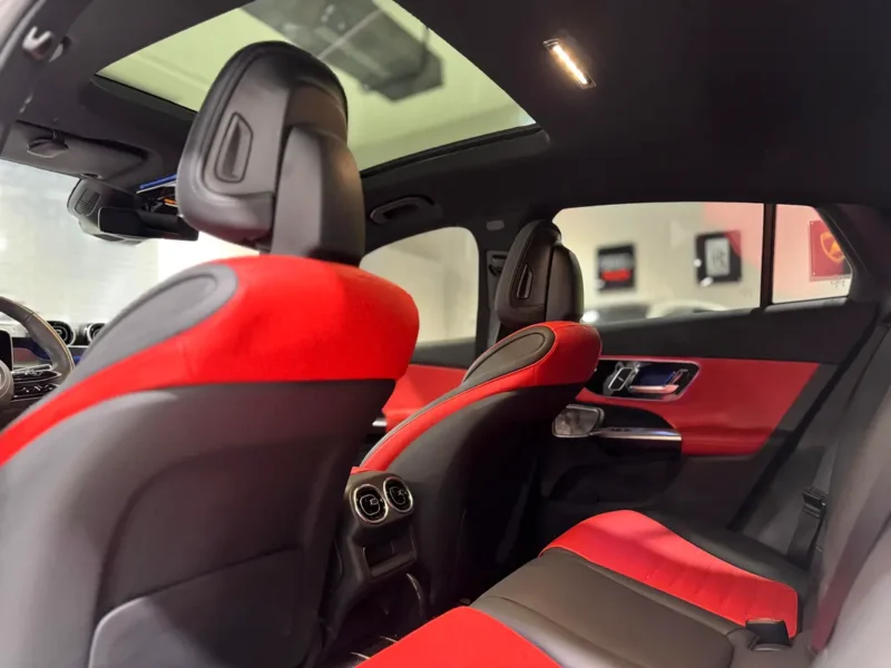 2024 Mercedes-Benz GLC Coupe GLC 300 AMG 4MATIC 4 Cylinders Engine White Red Coupe