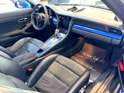 2018 Porsche 911 GT3 6 Cylinders Petrol Engine Blue Black Coupe Japanese Specs Auromatic
