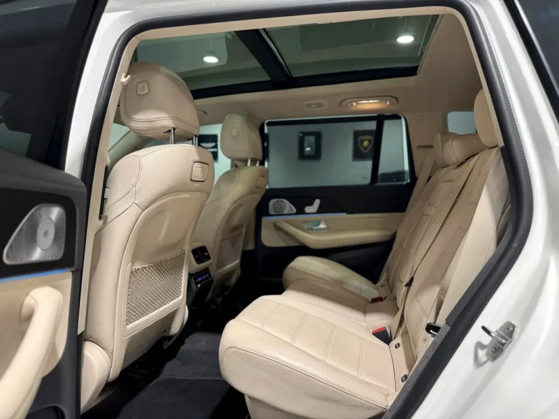 2020 Mercedes-Benz GLS-Class GLS 450 6 Cylinders Petrol Engine White Beige SUV GCC Specs