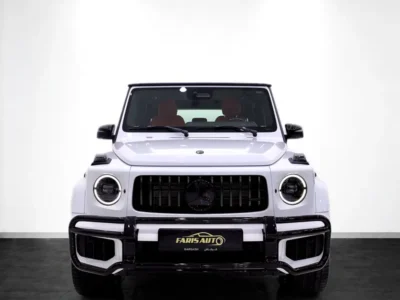 2026 Mercedes-Benz G-Class G 63 AMG 4.0L V8 Biturbo White Red SUV GCC CARBON INTERIOR