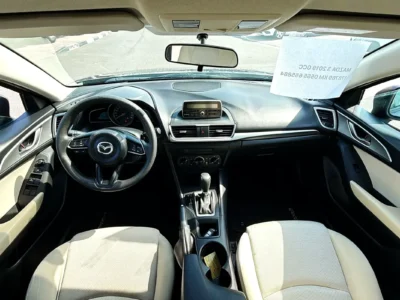 2019 Mazda 3 GT 2.5L Skyactiv-G 4 Cylinders Petrol Engine Grey Beige Sedan GCC Specs