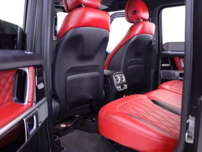 2019 Mercedes-Benz G-Class G 63 AMG 4.0L V8 Biturbo Black Red SUV GCC CARBON INTERIOR