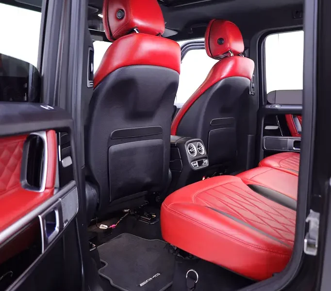2019 Mercedes-Benz G-Class G 63 AMG 4.0L V8 Biturbo Black Red SUV GCC CARBON INTERIOR