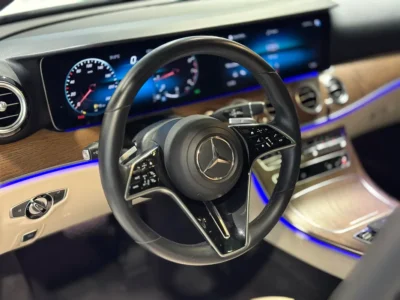 2023 Mercedes-Benz E-Class E 350 4 Cylinders Petrol Engine White Sedan American Specs