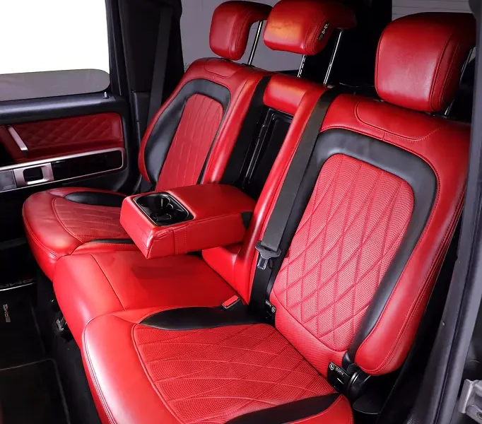 2019 Mercedes-Benz G-Class G 63 AMG 4.0L V8 Biturbo Black Red SUV GCC CARBON INTERIOR