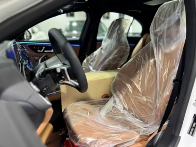 2026 Mercedes-Benz E-Class E 300 4MATIC 4 Cylinders petrol Engine White Brown Sedan