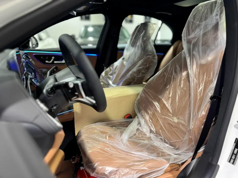 2026 Mercedes-Benz E-Class E 300 4MATIC 4 Cylinders petrol Engine White Brown Sedan