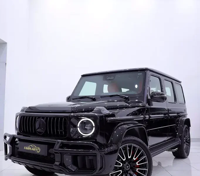 2026 Mercedes-Benz G-Class G 63 AMG 4.0L V8 Biturbo Black Red SUV DOUBLE NIGHT PACKAGE
