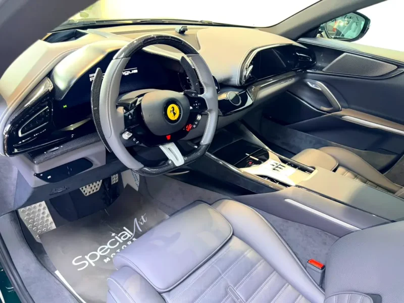 2025 Ferrari Purosangue Standard 12 Cylinders Petrol Engine Green Black SUV Japanese Specs