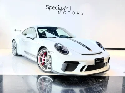 2018 Porsche 911 GT3 6 Cylinders Petrol Engine White Black Coupe Japanese Specs Automatic