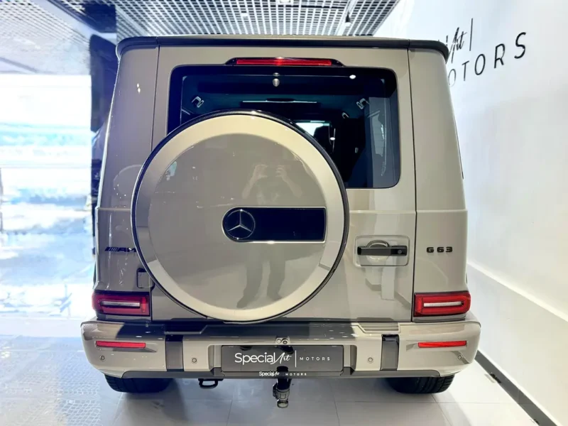 2025 Mercedes-Benz G-Class G 63 AMG 4.0L V8 Biturbo Engine Grey Red SUV European Specs
