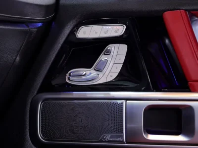2019 Mercedes-Benz G-Class G 63 AMG 4.0L V8 Biturbo Black Red SUV GCC CARBON INTERIOR