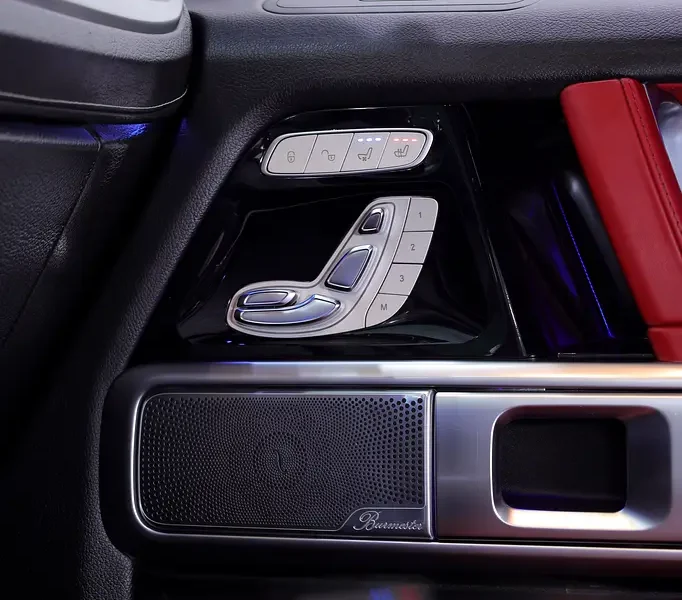 2019 Mercedes-Benz G-Class G 63 AMG 4.0L V8 Biturbo Black Red SUV GCC CARBON INTERIOR
