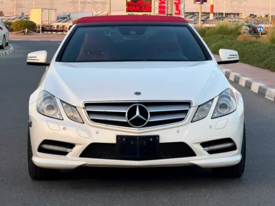 2012 Mercedes-Benz E-Class E 350 6 Cylinders Engine White Red Convertible Japanese Specs