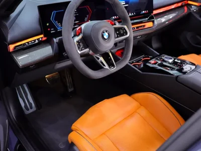 2026 BMW M5 Standard 8 Cylinder Engine Grey Black Sedan GCC Specs FULL CARBON PACKAGE