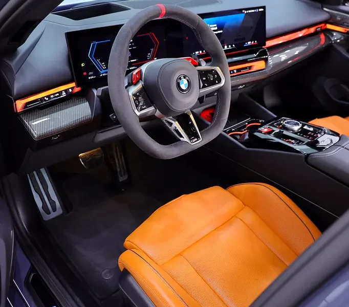 2026 BMW M5 Standard 8 Cylinder Engine Grey Black Sedan GCC Specs FULL CARBON PACKAGE