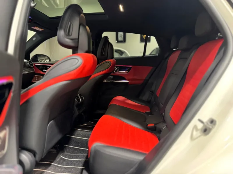 2024 Mercedes-Benz GLC Coupe GLC 300 AMG 4MATIC 4 Cylinders Engine White Red Coupe