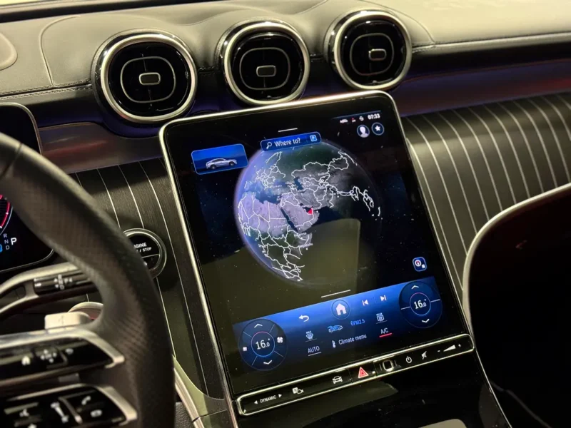2024 Mercedes-Benz GLC Coupe GLC 300 AMG 4MATIC 4 Cylinders Engine White Red Coupe