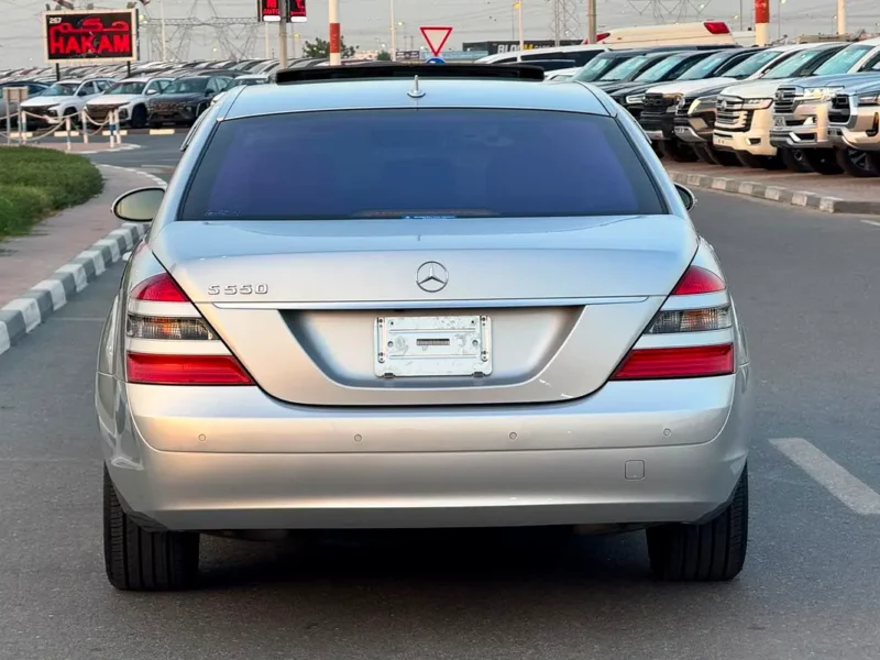 2008 Mercedes-Benz S-Class S 500 8 Cylinders Petrol Engine Silver Black Sedan Japanese Specs